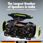 Blaupunkt Atomik Knightz 45K | Advanced DSP Tech I 27,000mAh I Neon Lights I Wireless Mic 450 W Bluetooth Party Speaker  (Black, 2.0 Channel) - Image 3