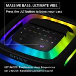 SONY Tower 9 Massive BASS & Powerful sound, 25 Hrs Battery, 360 Party Sound & Light Bluetooth Party Speaker  (Black, Stereo Channel) - Image 2