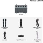 ZEBRONICS StudioXOne (TSPK 102), BTv5.3, 8h playback, Guitar Control, OTG Live Stream 240 W Bluetooth Home Audio Speaker  (Black, Stereo Channel) - Image 3